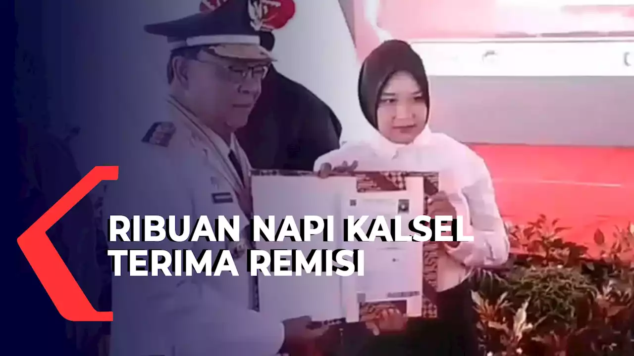 Peringatan HUT RI di Lapas Banjarbaru, Ribuan Narapidana di Kalsel Terima Remisi Kemerdekaan