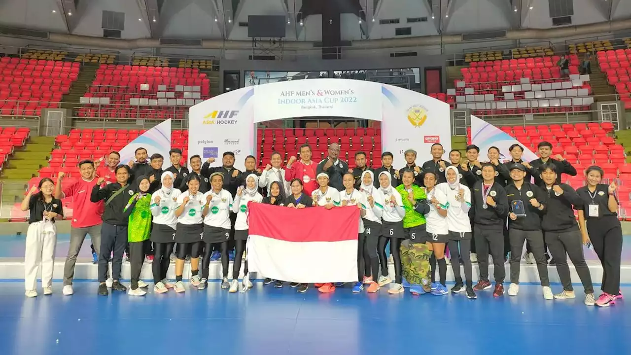 Timnas Hoki Putri Indonesia Cetak Sejarah Meski Gagal Jadi Juara Piala Asia 2022