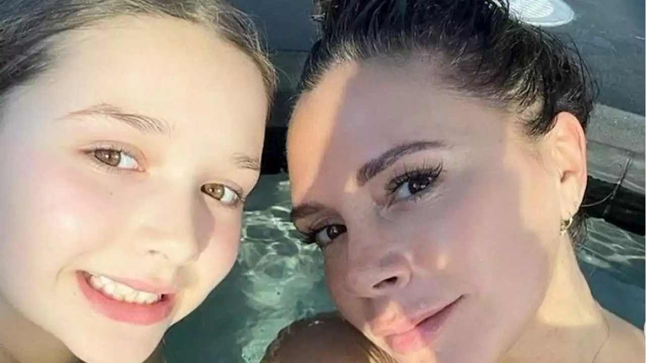 Victoria Beckham and Daughter Harper Seven Share the Same Wind-Down Ritual