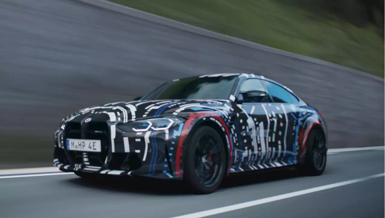 BMW M starts testing 4-motor electric drivetrain