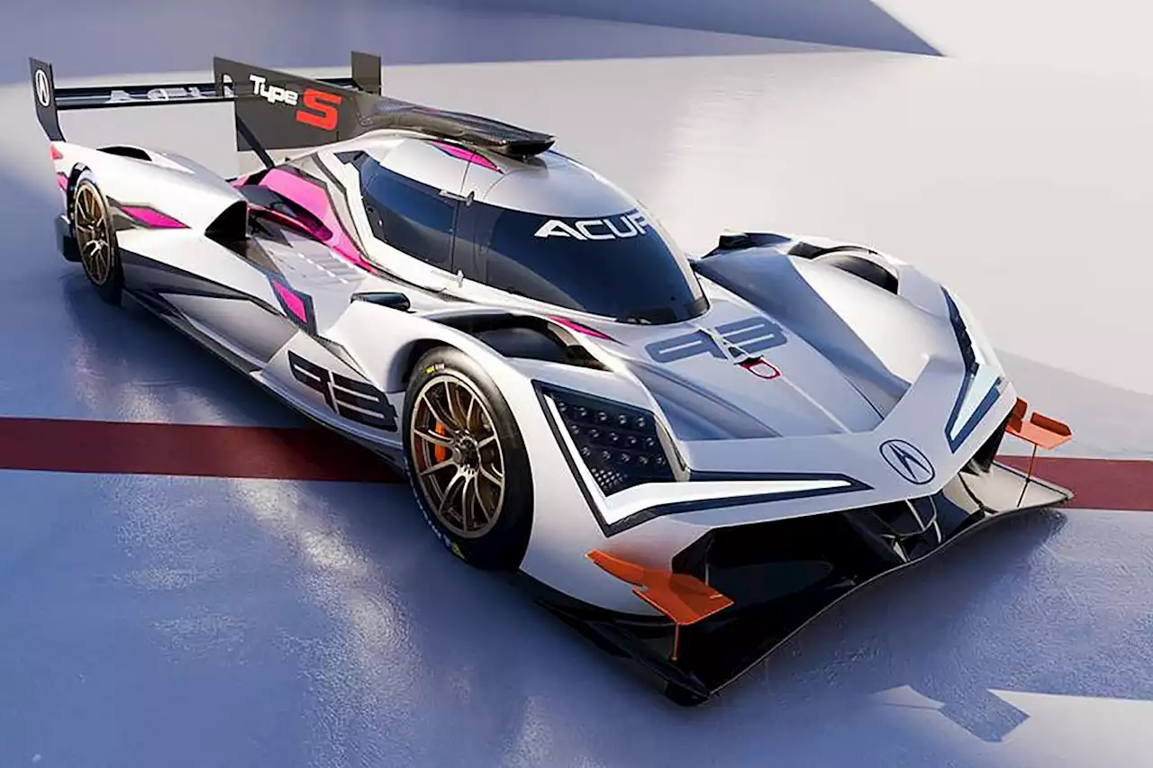 Acura reveals ARX-06 LMDh car for 2023 IMSA season