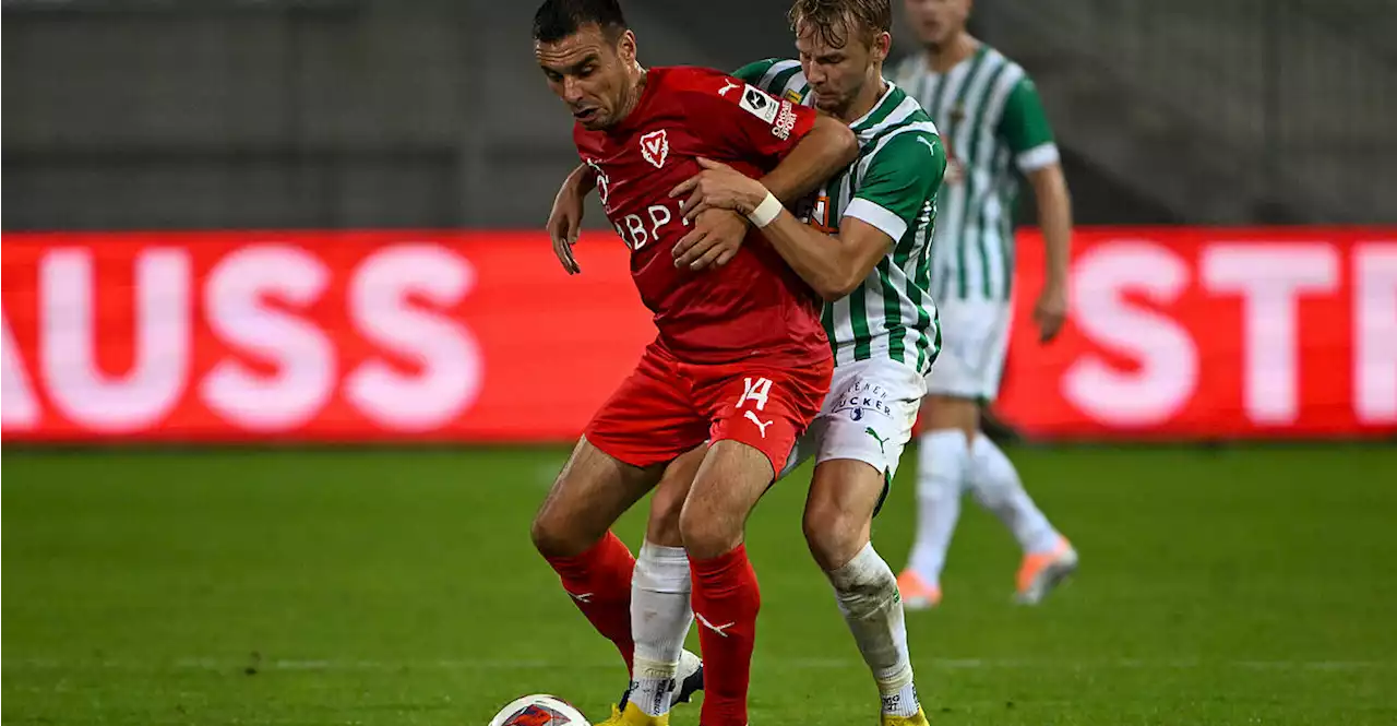 Rapid in Conference-League-Play-off nur 1:1 beim FC Vaduz