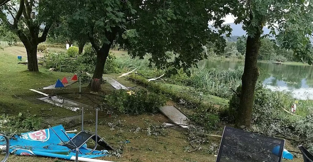 Sturm: Zwei Kinder von Baum erschlagen