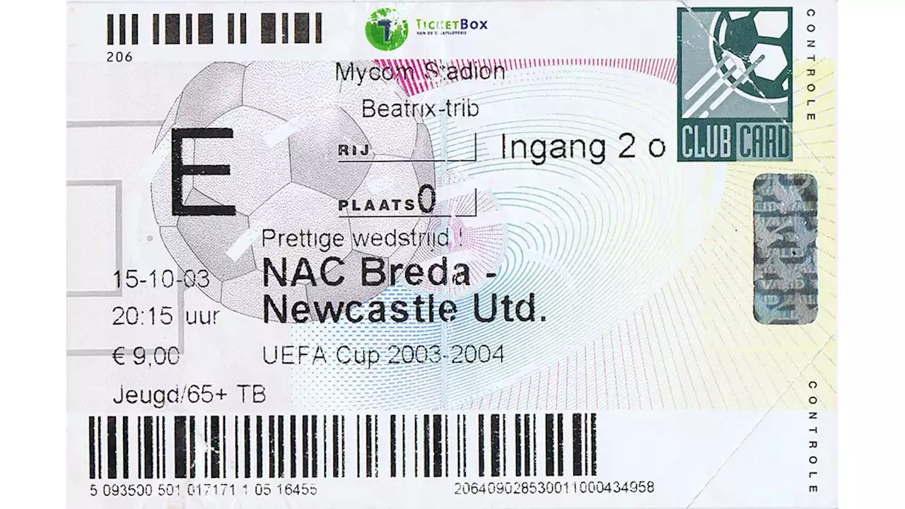 Breda away in 2003 - How it was, when it was