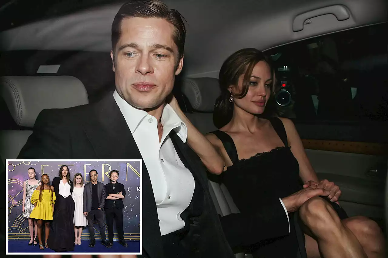 Brad Pitt told Angelina Jolie her child ‘looks like Columbine kid’: docs