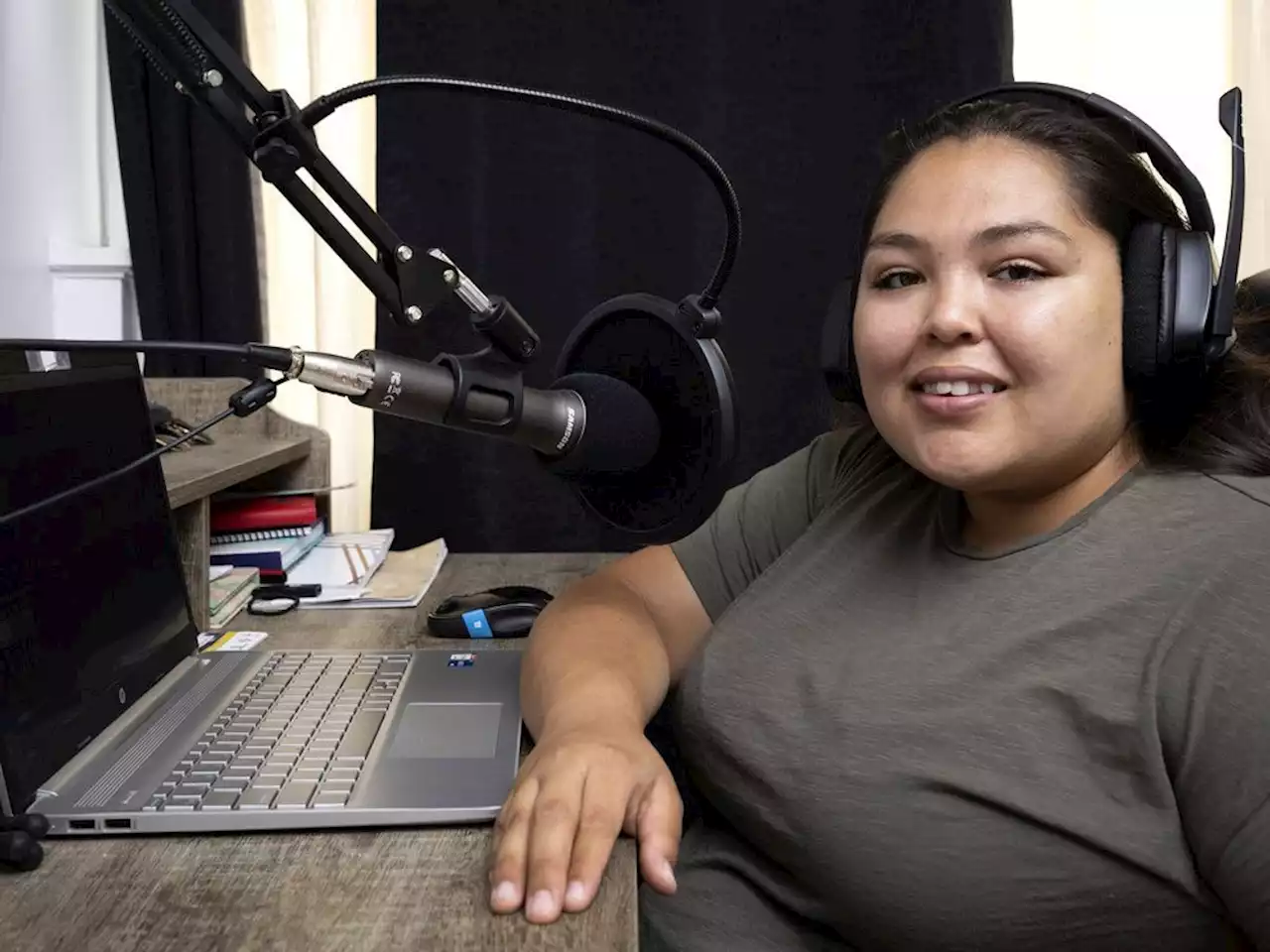 Hanes: With a foot in two worlds, podcaster reclaims the Indigenous narrative