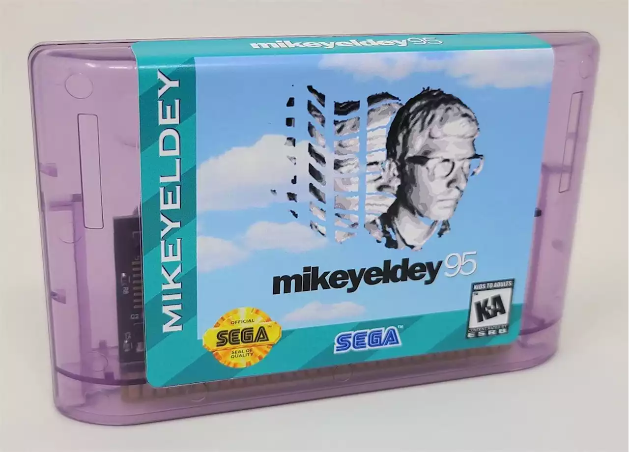 Musician turns Windows 95 into a chiptune album on an actual Sega Genesis cart