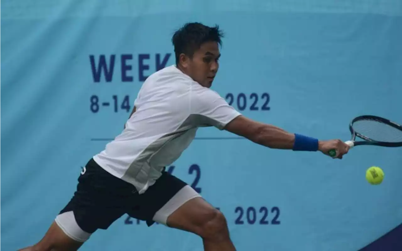 Hari Ini, M Rifqi Fitriadi Hadapi Atlet India pada Seri Kedua ITF Men's World Tennis Tour |Republika Online