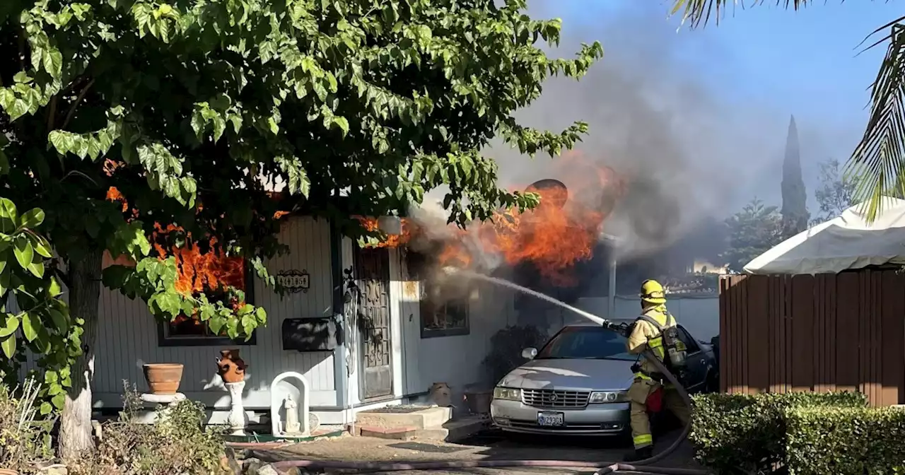 Critically injured woman dies day after Escondido house fire, raising death toll to 2