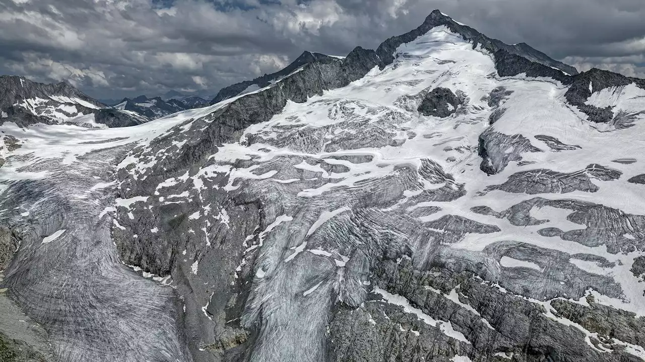 Vom Rückzug der Gletscher: Luftbilder zeigen das schwindende Eis in den Alpen