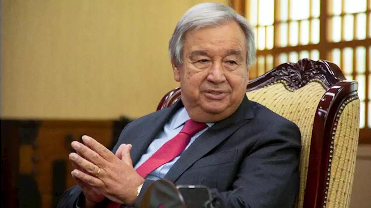 UN-Generalsekretär Guterres in Lwiw angekommen