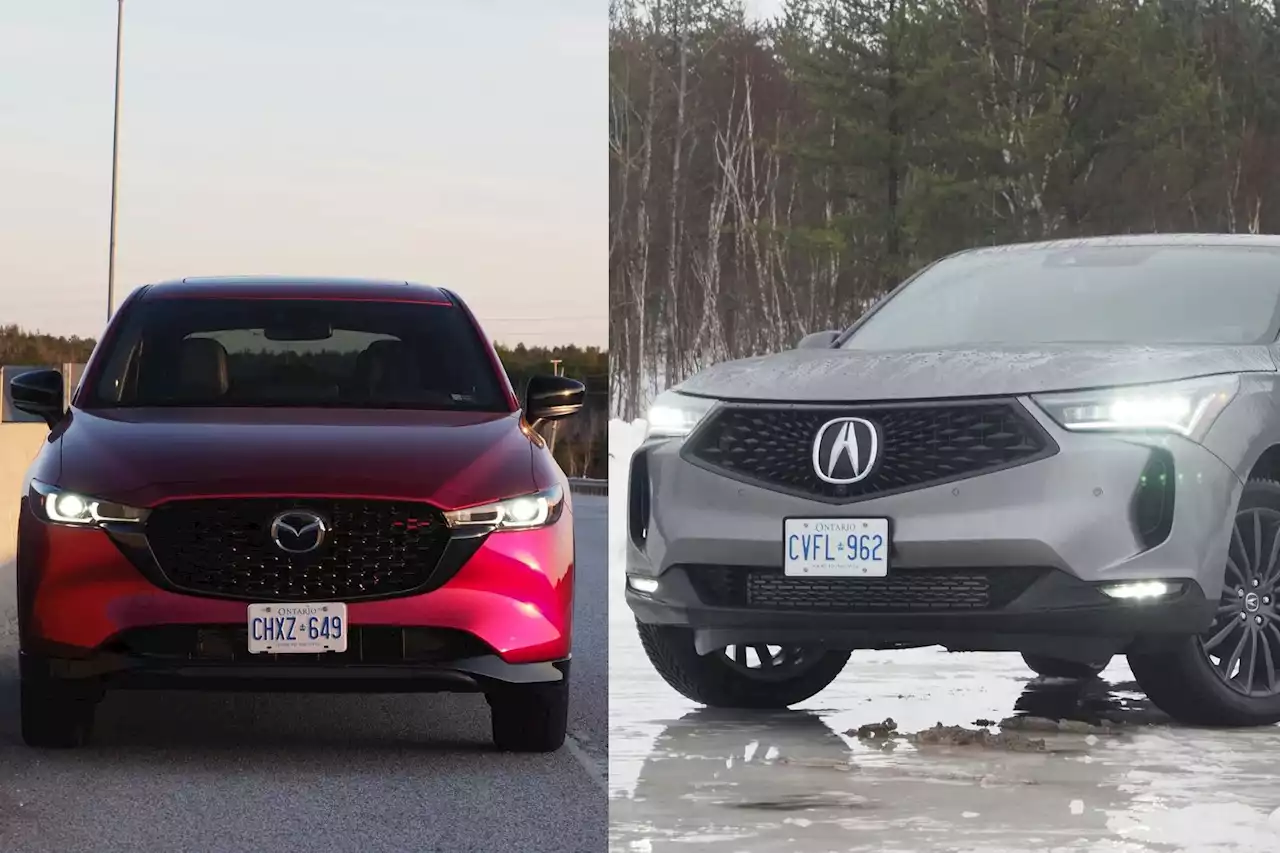 Comparison: 2022 Acura RDX A-Spec vs 2022 Mazda CX-5 Sport Design Turbo