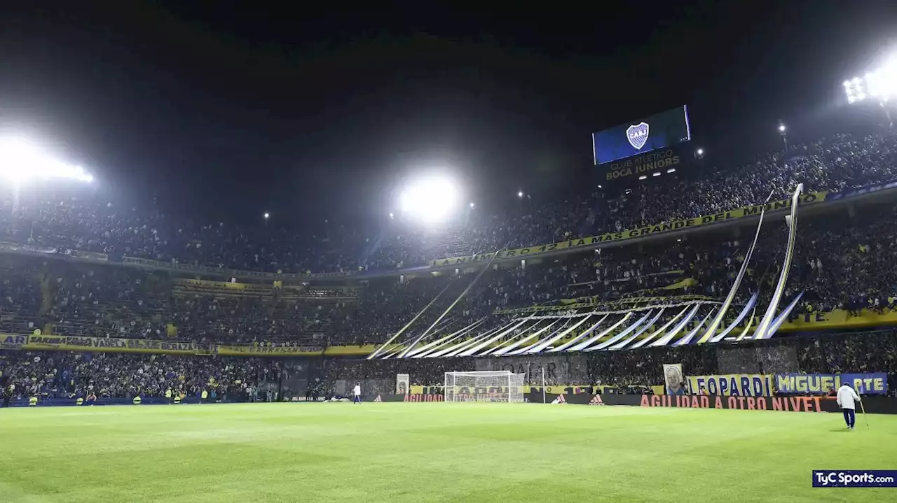 La Bombonera le reclamó a los jugadores: 'Movete, Boca, movete...' - TyC Sports