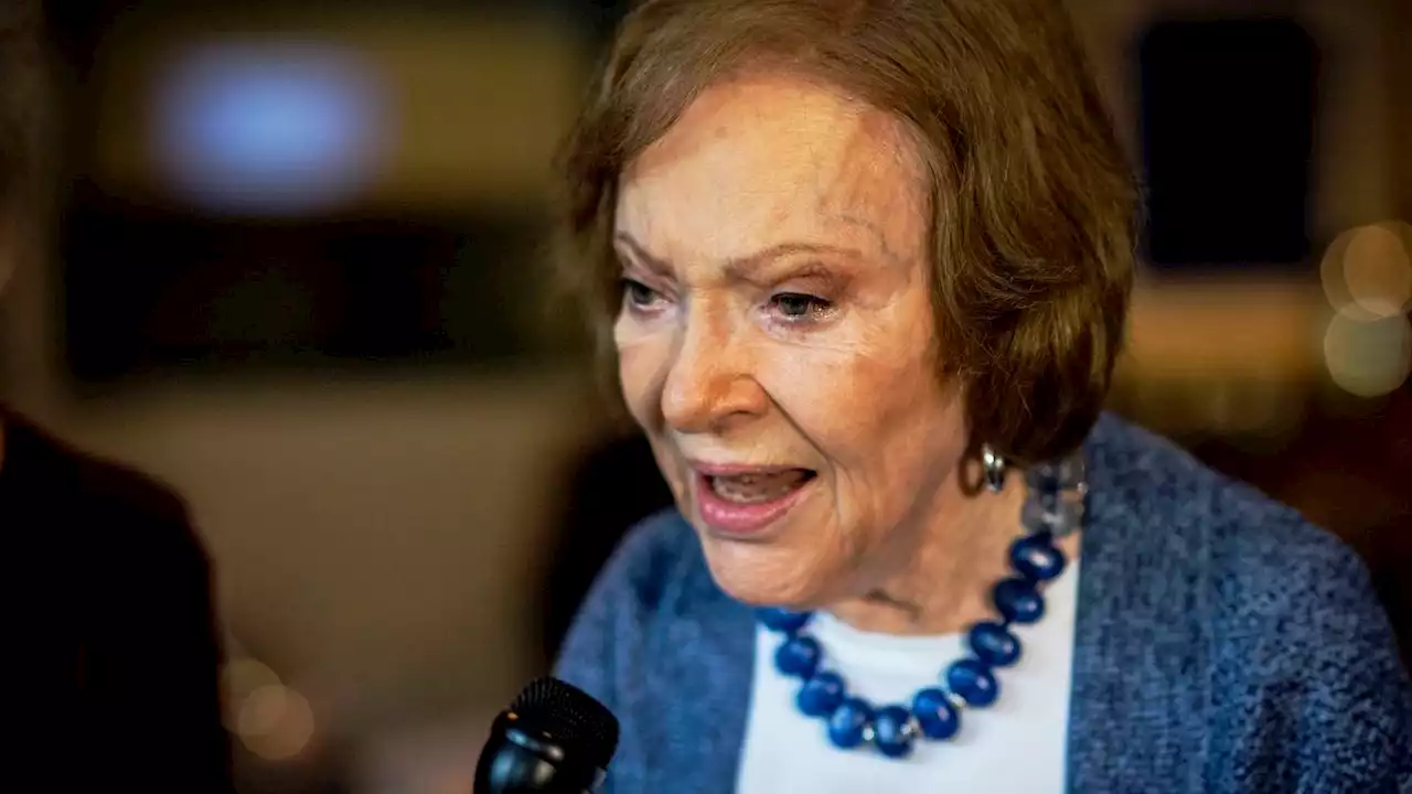 Rosalynn Carter marking 95th birthday with butterflies