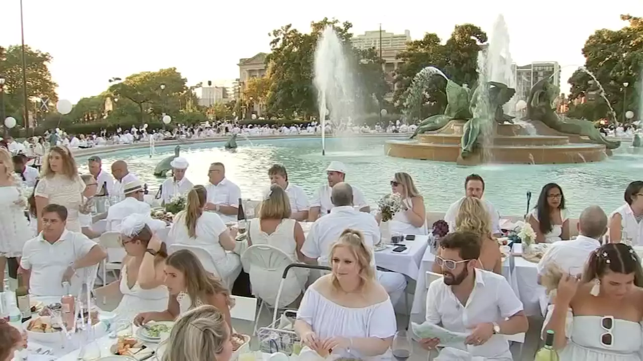 Le Diner en Blanc: 10th anniversary celebrated in Logan Square