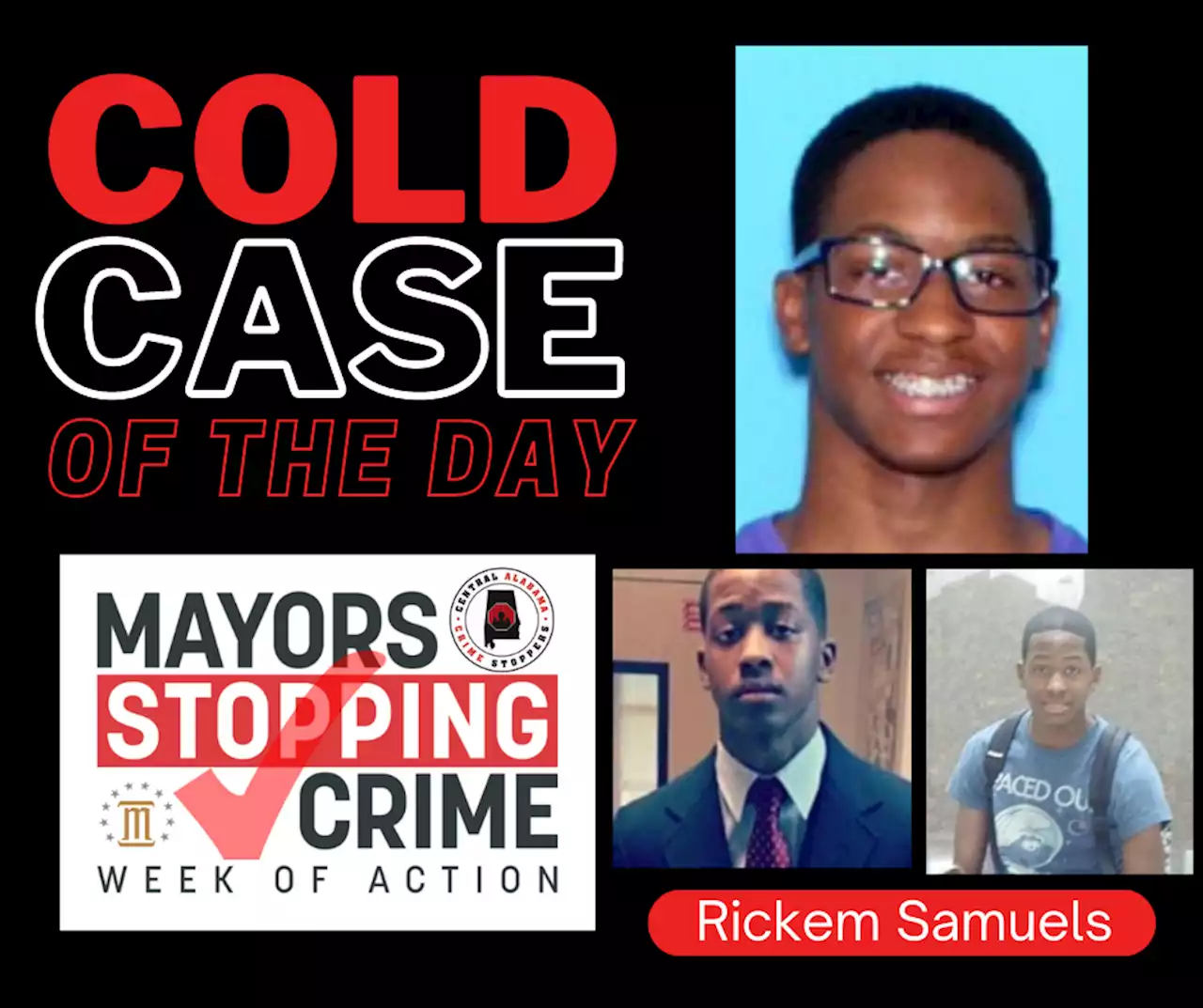 Cold Case: Can You Help Solve the Murder of Rickem Samuels? - Alabama News