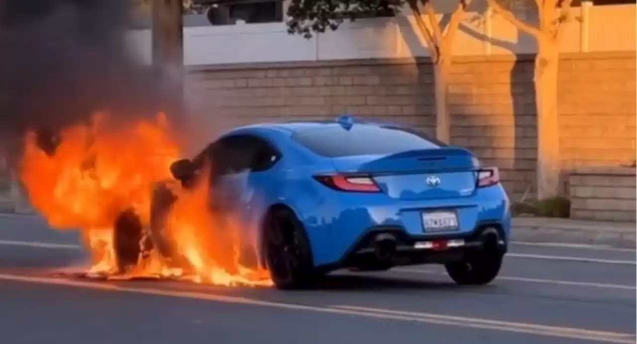 Toyota GR86 Allegedly Catches Fire 12 Hours After Returning From 4-Month Long Repair At Dealership | Carscoops