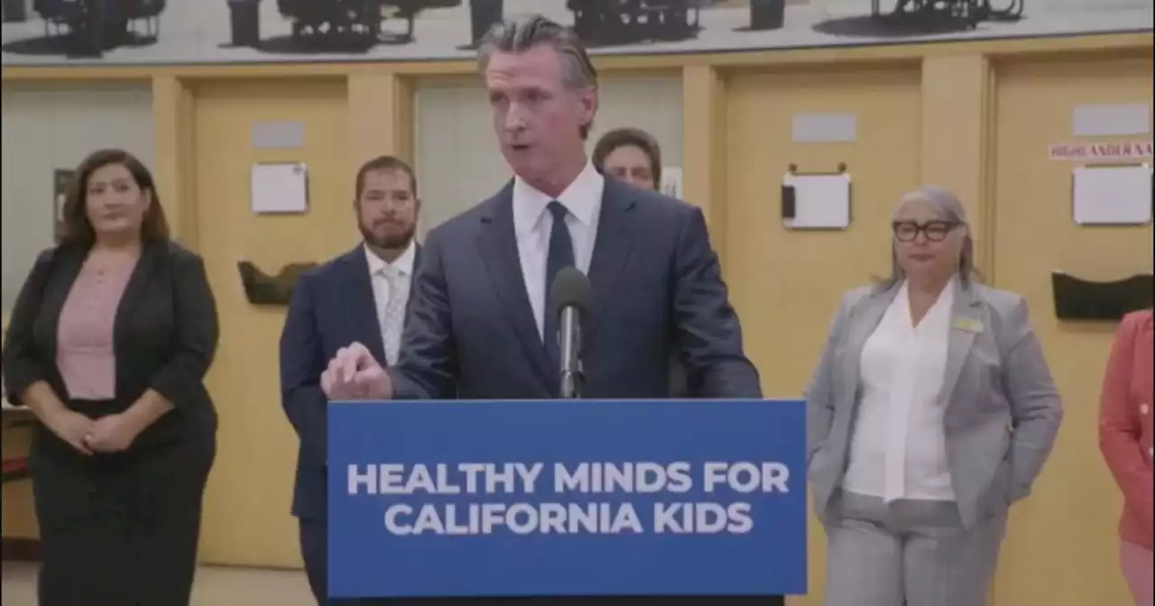 Newsom funnels nearly $5 billion into mental health resources