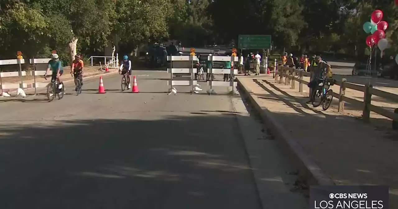 Portion of Griffith Park Drive to remain closed to traffic indefinitely