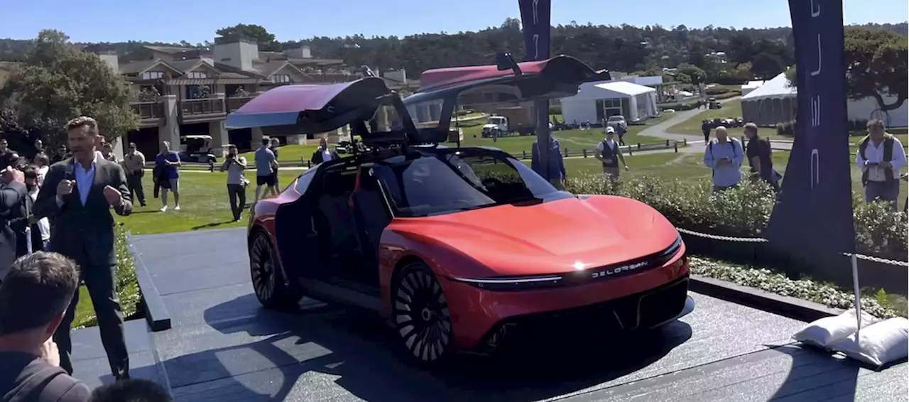 Video: Electric DeLorean Wows at Pebble Beach Concours