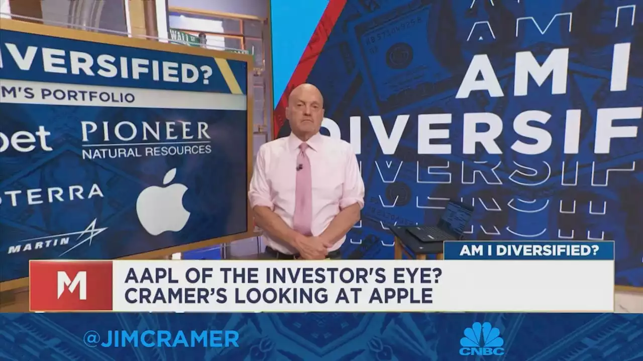 Am I diversified? Jim Cramer makes the call