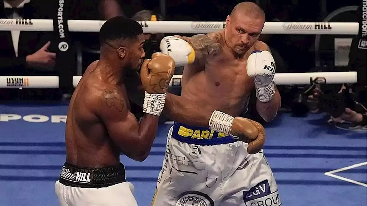 Usyk vs Joshua: Prize money for both boxers in rematch revealed