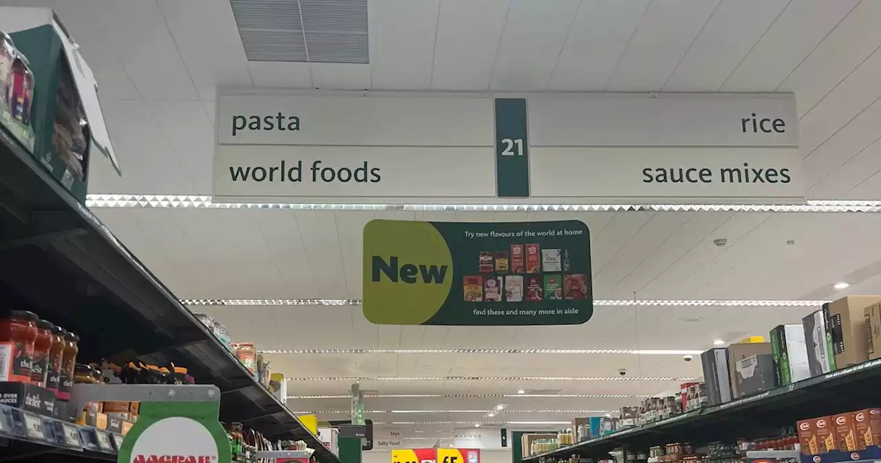 'Cheaper' food aisle you can find in supermarkets with £1 items