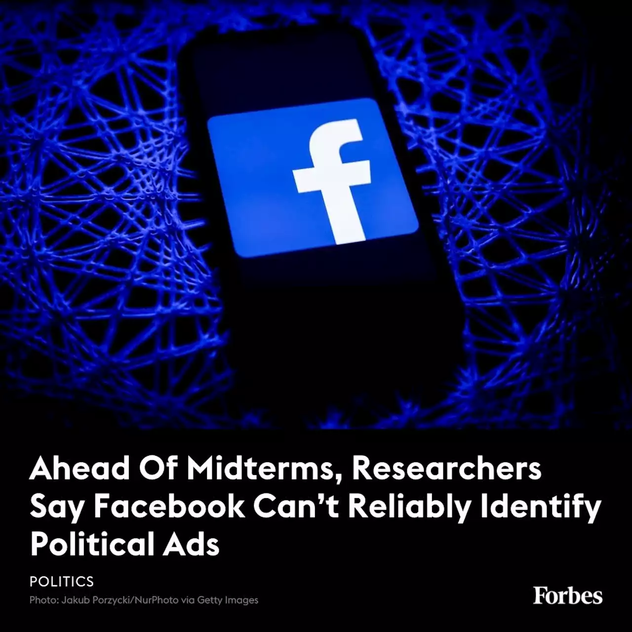 Ahead Of Midterms, Researchers Say Facebook Can’t Reliably Identify Political Ads