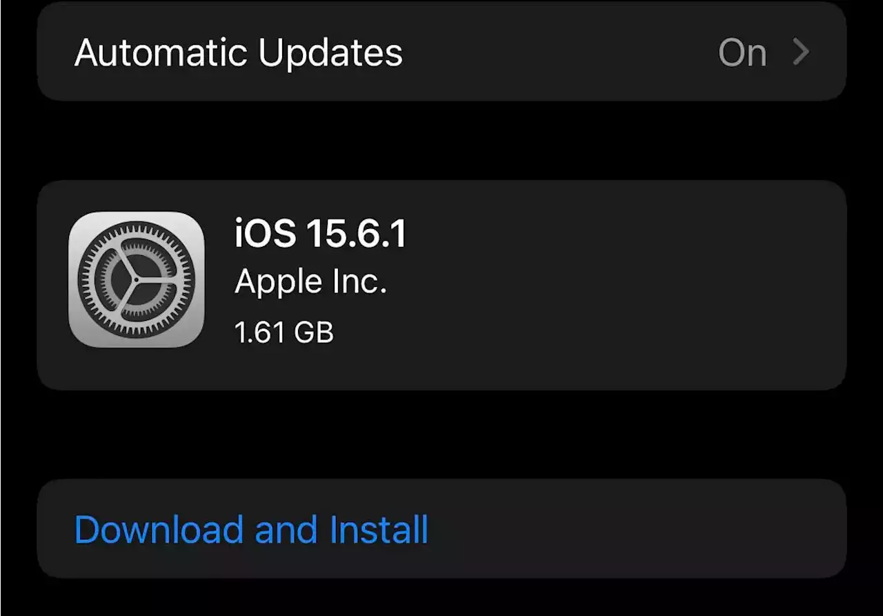 Apple iOS 15.6.1: Urgent iPhone Update Suddenly Released With Vital Fixes