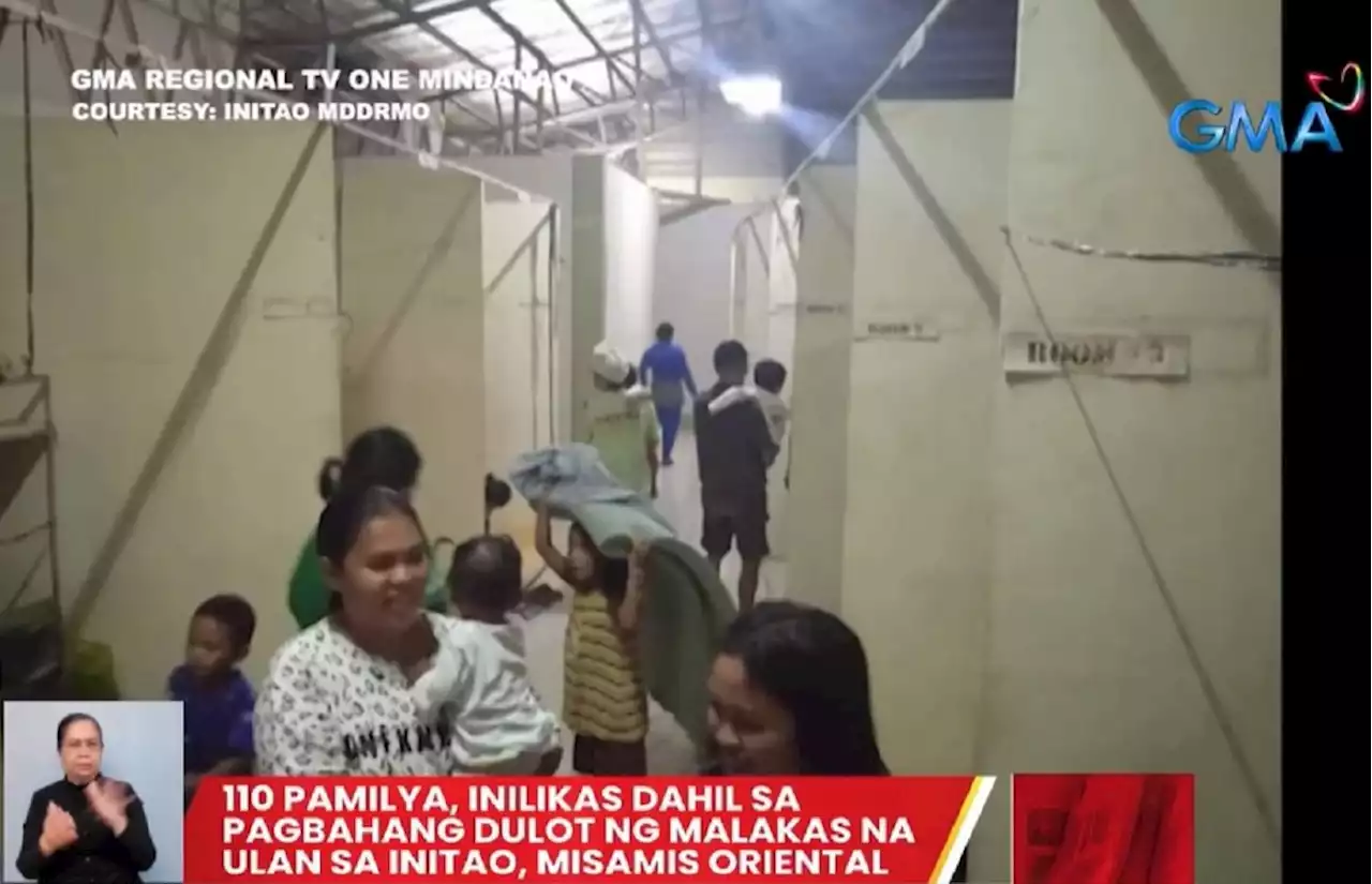 Flood forces evacuation of 110 families in Misamis Oriental