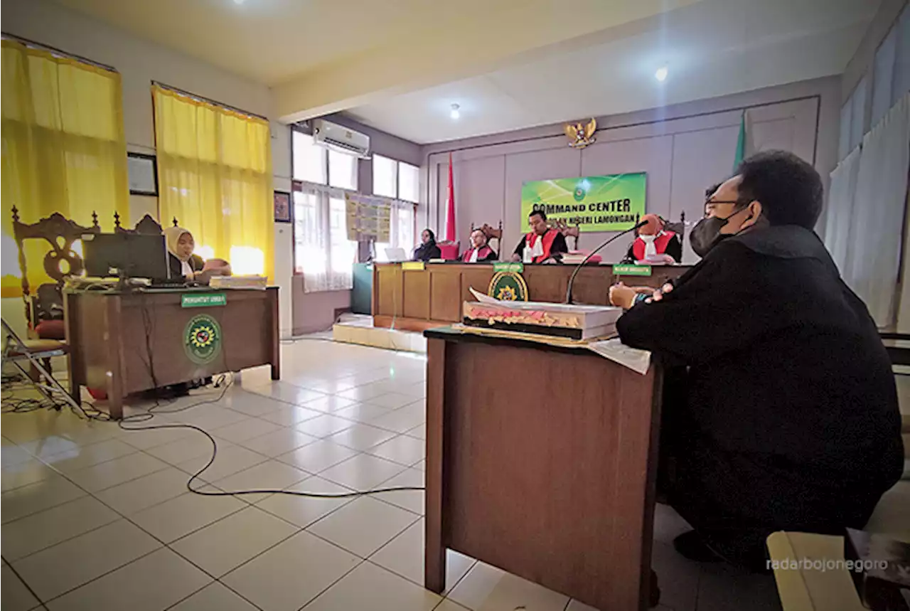 Mantan Kades di Lamongan Dituntut Dua Tahun Lebih