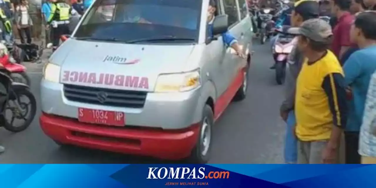 Motor Terjatuh Saat Menyalip dari Kiri, Kakak Adik di Mojokerto Tewas Terlindas Truk