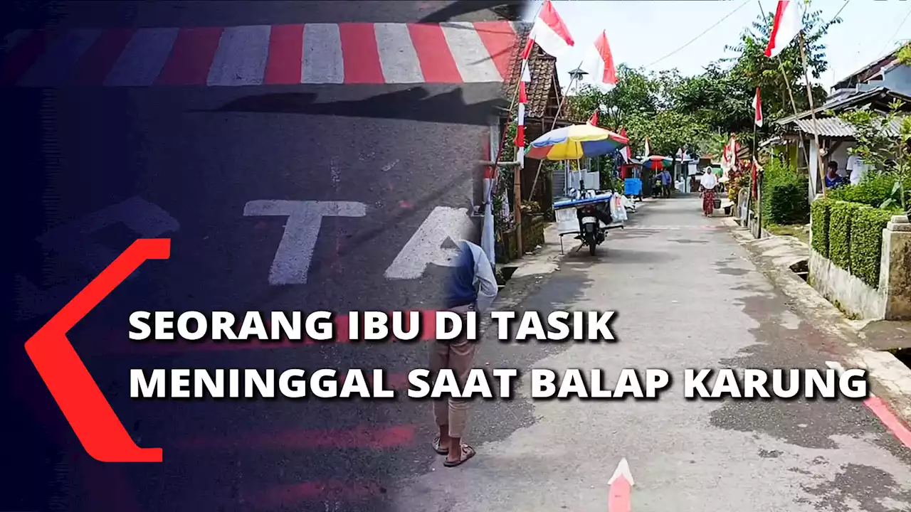 Ibu Rumah Tangga Meninggal Saat Balap Karung