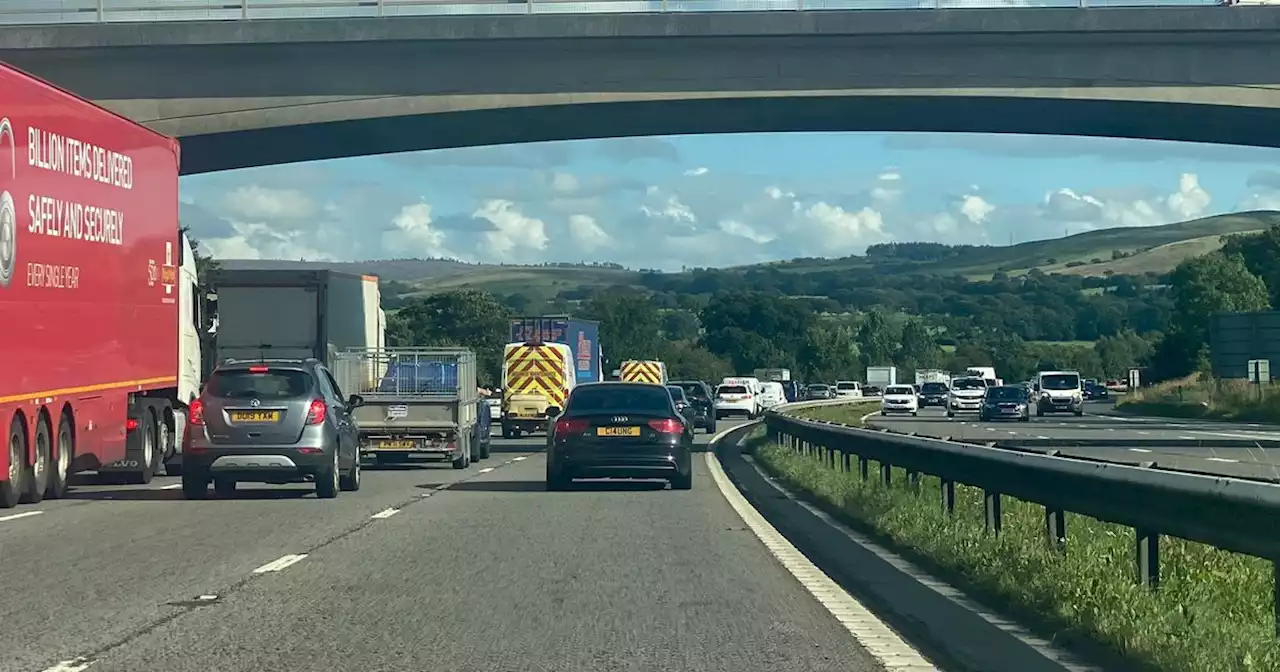 Misery on the M6 as two accidents cause havoc and miles of queues