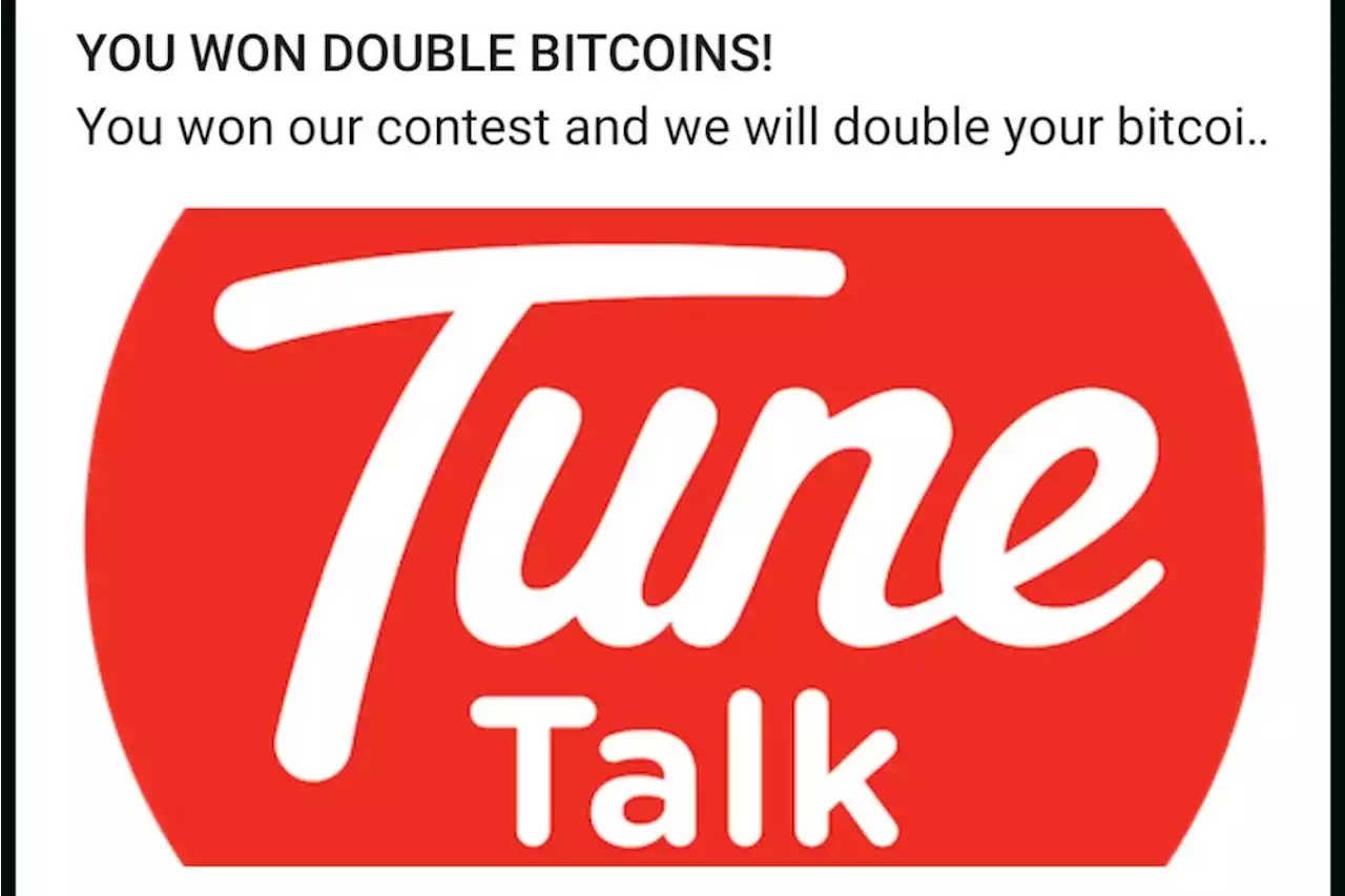 Tune Talk Mobile App Sending Bitcoin Scam Push Notifications