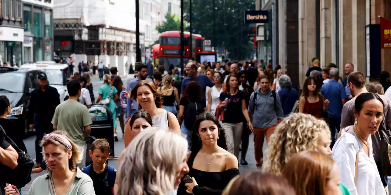 U.K. retail sales see surprise rise in July, while consumer confidence plunges