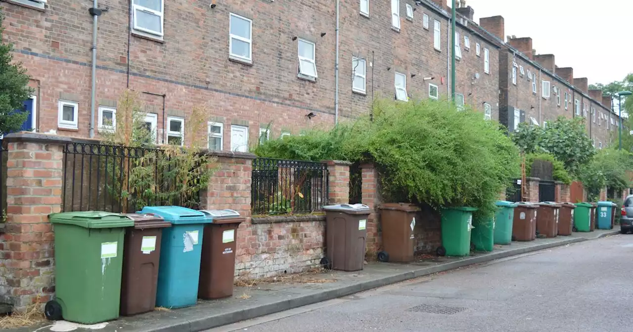 Frustration as wheelie bins not emptied and pathways blocked