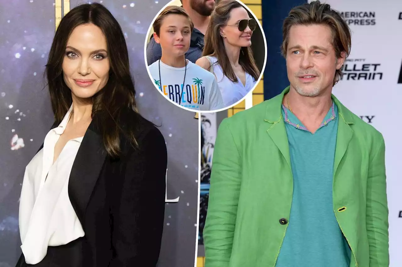 Angelina Jolie and 14-year-old son Knox hit Universal Studios amid FBI bombshell