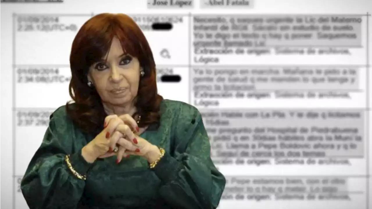 Desde “la jefa” hasta “Pta”: las menciones que complican a Cristina Kirchner en el juicio por la Obra Pública