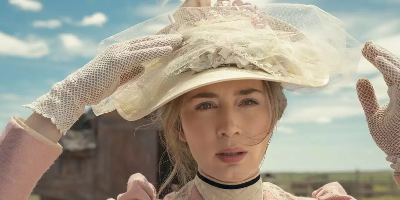 Emily Blunt appears in first look at BBC western The English