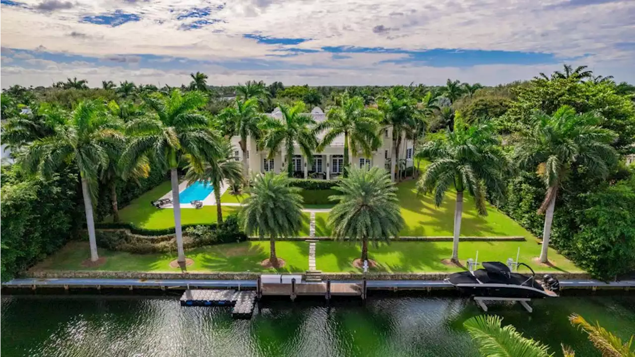 This $22.3 Million Coral Gables Mansion Comes With a Canal That’ll Fit Your 100-Foot Yacht