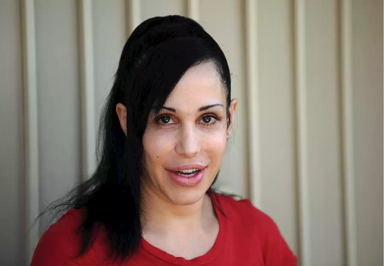 Zoom Out: Octomom Nadya Suleman Posted A Cute Back-To-School Pic Of Her 8 Teens