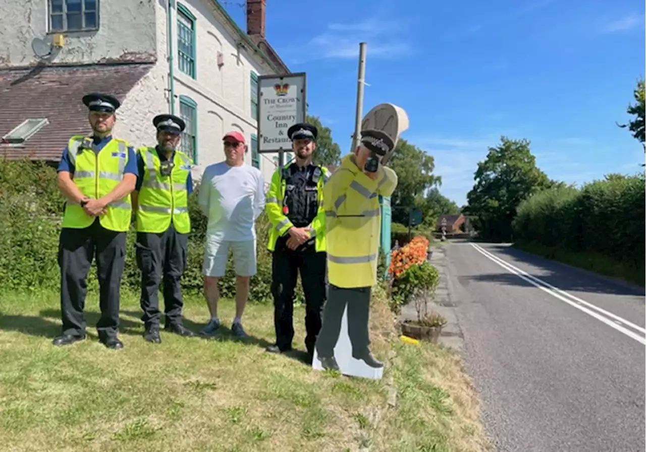 Pop up cops take to the streets of South Shropshire