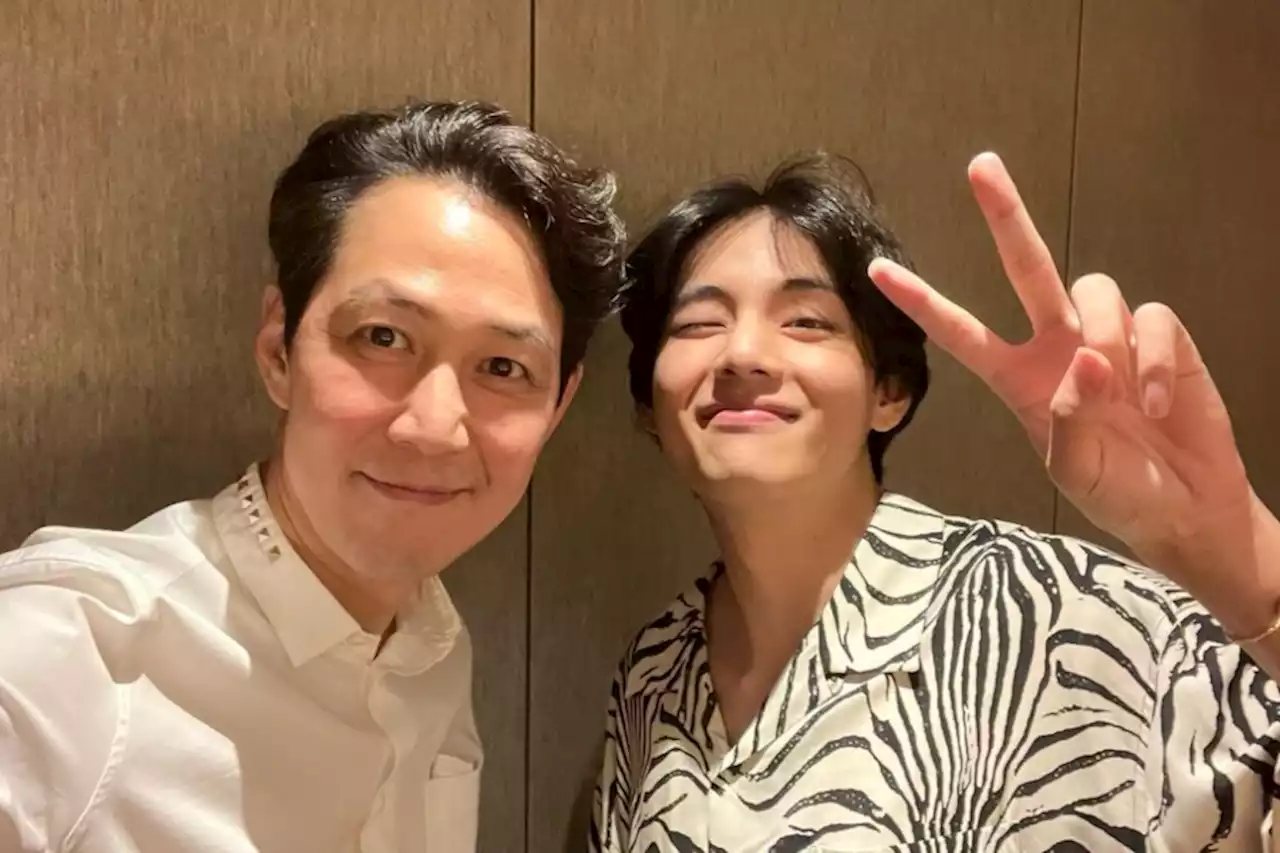 Lee Jung Jae And BTS’s V Show Off Their Close Friendship Once More