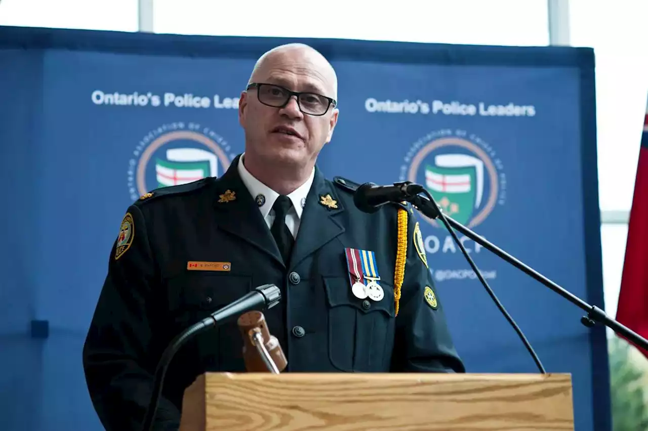 Toronto police superintendent suspended after alleged incident at Canadian police chiefs’ conference