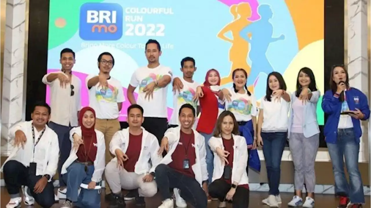 5 Ribu Pelari Semarakkan BRI Colourfun Run 2022