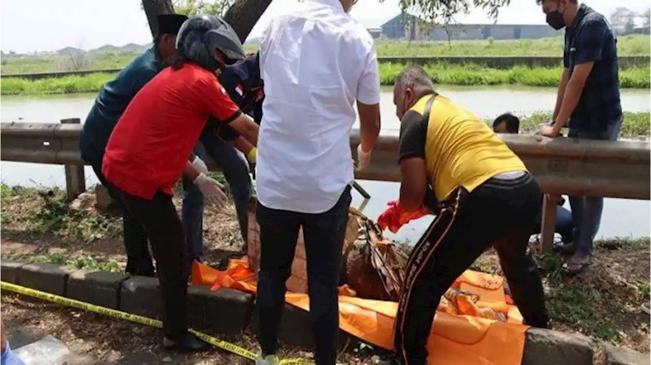 Geger Mayat Pria di Kali Bayur Tangerang, Kaki Terikat-Jasad Terbakar