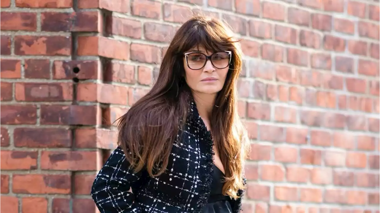 Helena Christensen Has Cut Her Mermaid Waves Into a Messy Bob