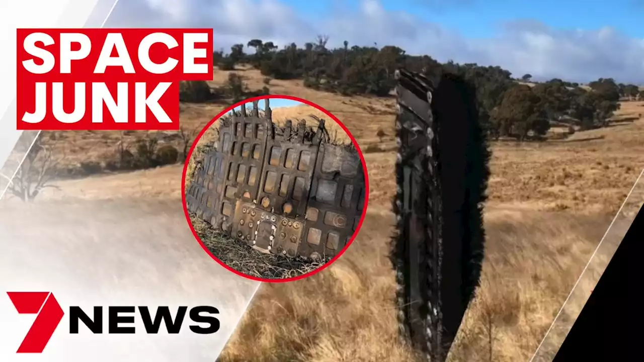 SpaceX satellite junk lands in a property in Dalgety, Australia | 7NEWS