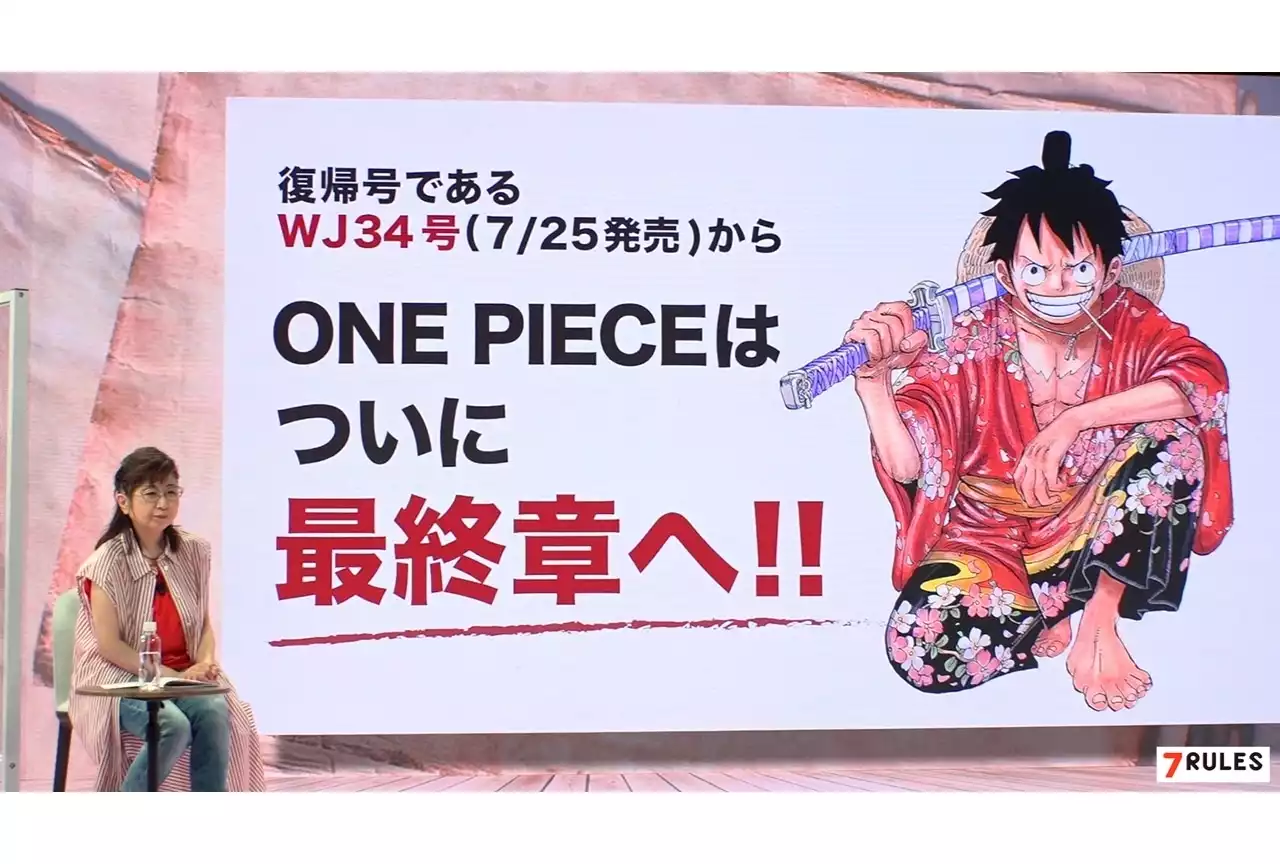 『ONE PIECE FILM RED』田中真弓に密着した「セブンルール」が8/9放送 | アニメイトタイムズ